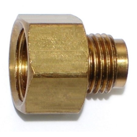 MIDWEST FASTENER 3/8FIP x 5/16MIP Brass Conversion Adapters 4PK 76374